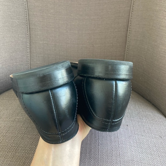 Allen Edmonds Randolph Penny Loafers in Black 12 - Picture 5 of 9